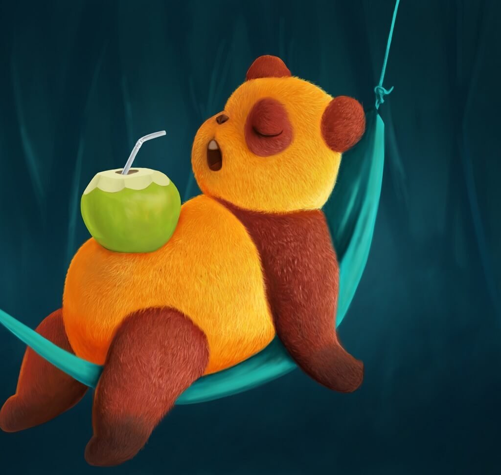 panda dreaming